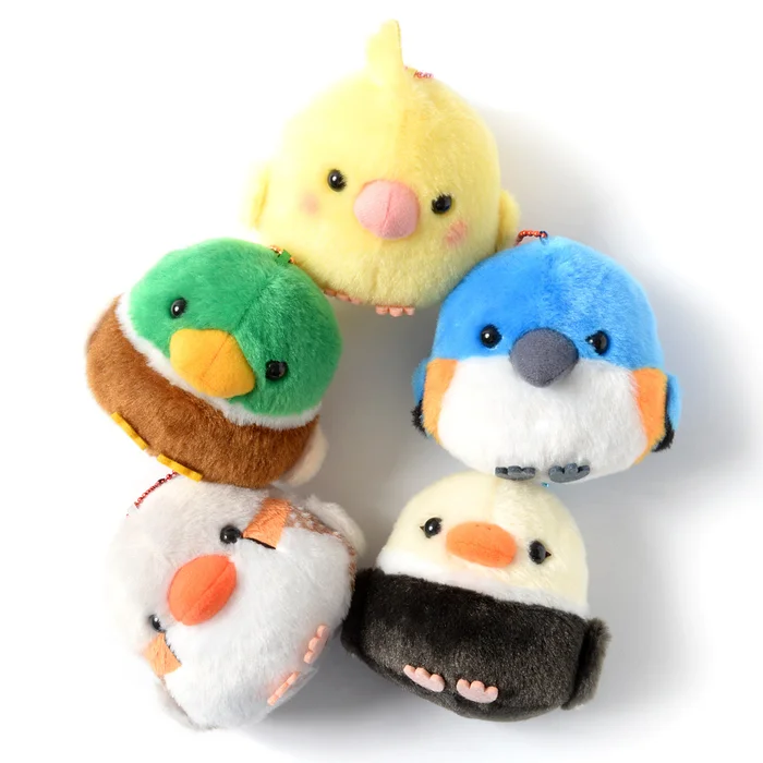 Kotori Tai Waku Waku Bird Plush Collection (Ball Chain) 5 Kotori Tai Waku Waku Bird Plush Collection (Ball Chain) - Image 3