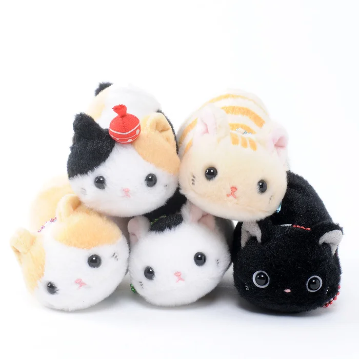 Tsuchineko Suzumi Cat Plush Collection (Ball Chain) 4 Tsuchineko Suzumi Cat Plush Collection (Ball Chain) - Image 2