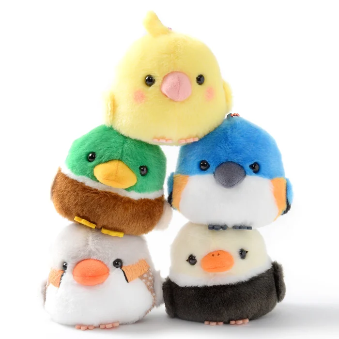 Kotori Tai Waku Waku Bird Plush Collection (Ball Chain) 3 Kotori Tai Waku Waku Bird Plush Collection (Ball Chain)