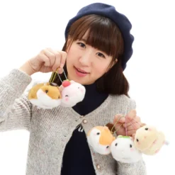 Coroham Coron Manmaru Friends Hamster Plush Collection (Ball Chain) -Plush Toys Shop 454569801fa3435f836fd952c799775f.jpg
