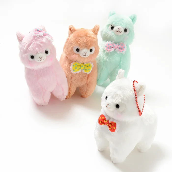 Alpacasso Mokomoko Ribbon Alpaca Plush Collection (Ball Chain) 2 Alpacasso Mokomoko Ribbon Alpaca Plush Collection (Ball Chain)