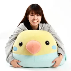 Kotori Tai Bird Pastel Rainbow Plush (Super Jumbo)