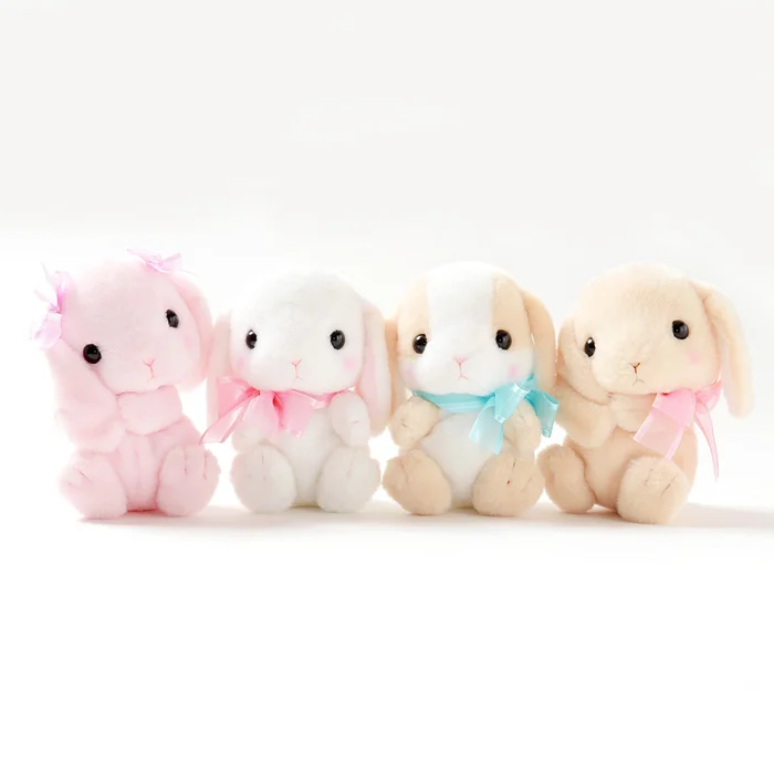 Pote Usa Loppy Rabbit Pretty Ribbon Pouches 4 Pote Usa Loppy Rabbit Pretty Ribbon Pouches - Image 2