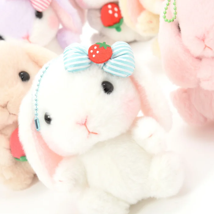 Pote Usa Loppy Strawberry Plush Collection (Ball Chain) 11 Pote Usa Loppy Strawberry Plush Collection (Ball Chain) - Image 9