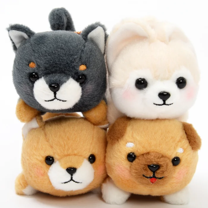 Mameshiba San Kyodai Deshi To Nesoberi Vol. 2 Dog Plush Collection (Ball Chain) 4 Mameshiba San Kyodai Deshi To Nesoberi Vol. 2 Dog Plush Collection (Ball Chain) - Image 2