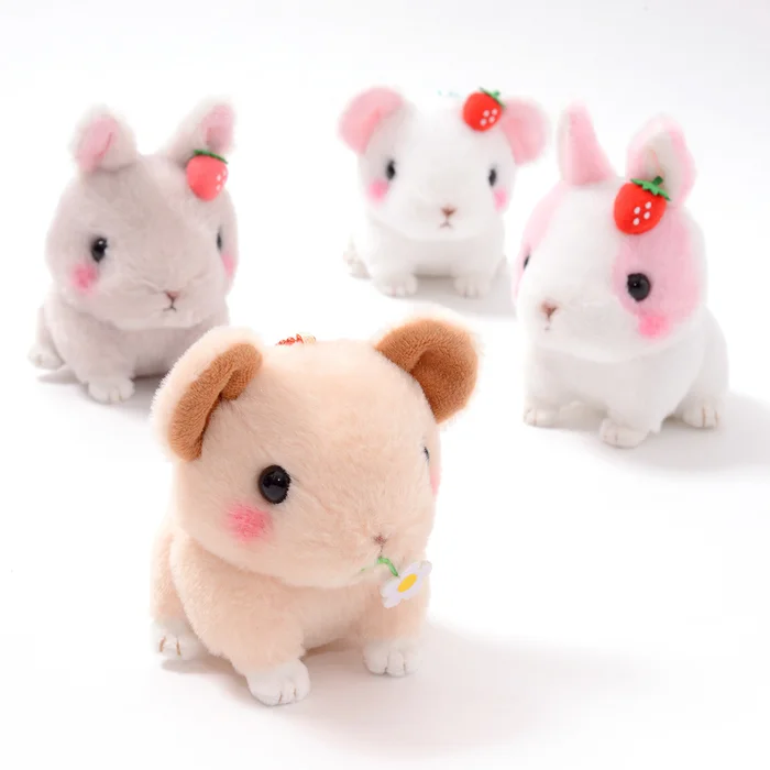 Kyun To Naki Usagi Noichigo Pika Plush Collection (Ball Chain) 4 Kyun To Naki Usagi Noichigo Pika Plush Collection (Ball Chain) - Image 2