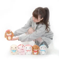 Pote Usa Loppy Zukin Rabbit Plush Collection (Standard)