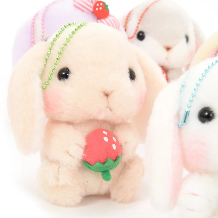 Pote Usa Loppy Strawberry Plush Collection (Ball Chain) 13 Pote Usa Loppy Strawberry Plush Collection (Ball Chain) - Image 11