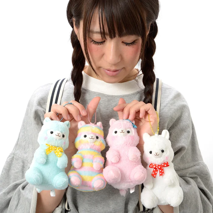 Alpacasso Sitting Plush Collection (Ball Chain) 3 Alpacasso Sitting Plush Collection (Ball Chain)